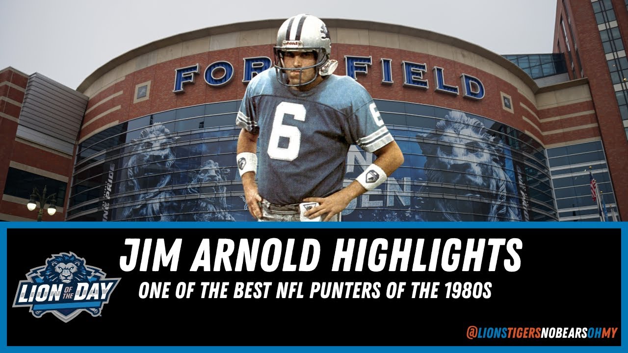 Jim Arnold Highlights: One of the Best NFL Punters of the 1980s