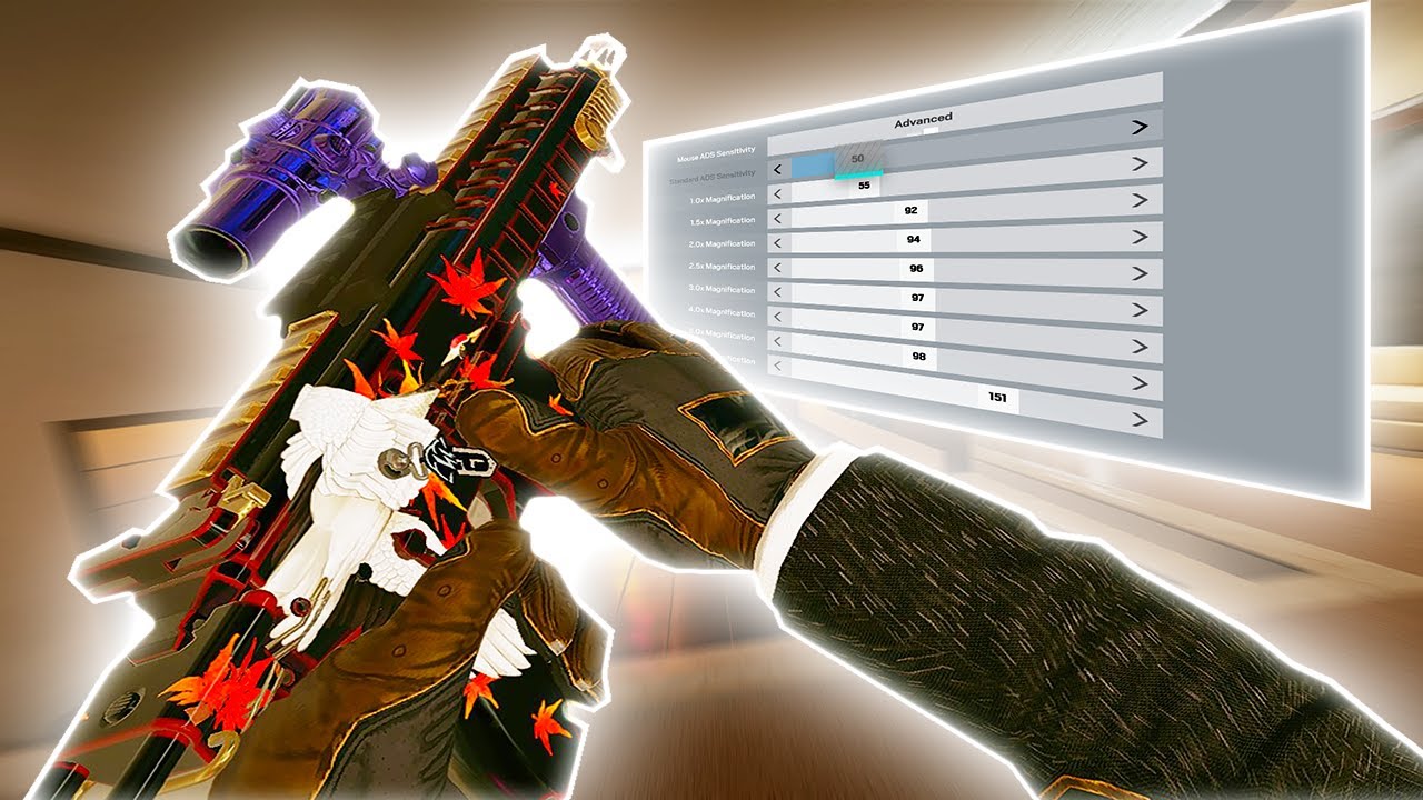 What GOOD PC aim looks like - Rainbow Six Siege.