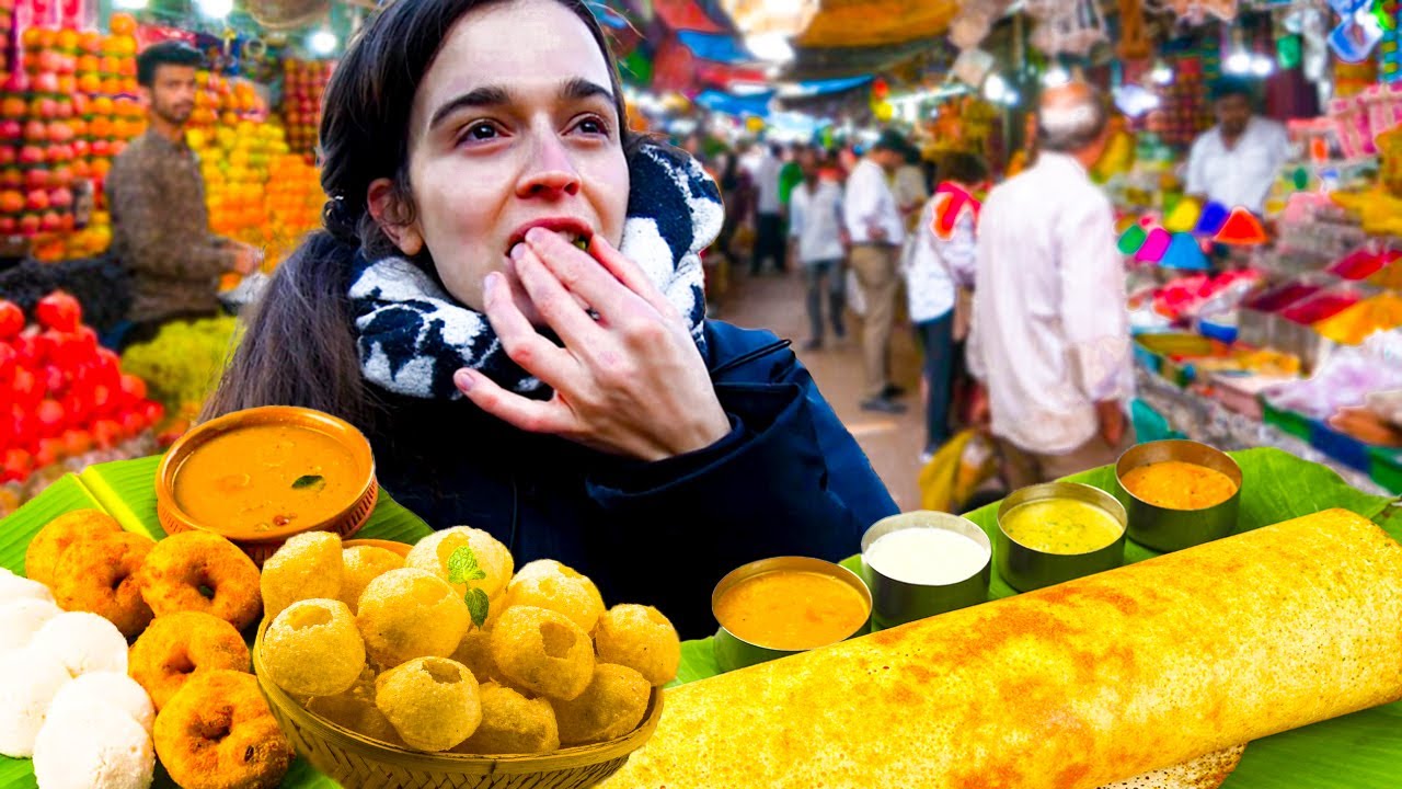 LIVING on INDIAN STREET FOOD for 24 HOURS!