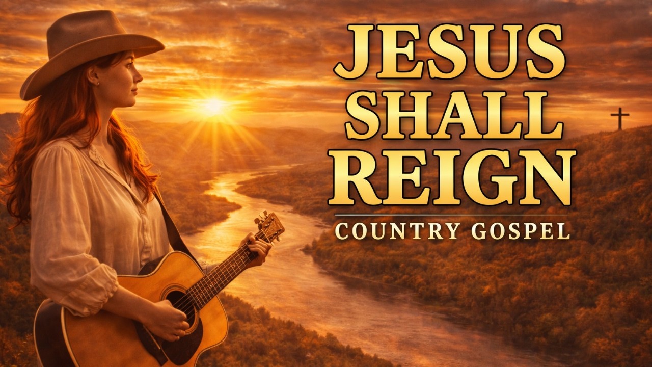Jesus Shall Reign Where’er the Sun – Country Gospel Hymn | Lyrics (Isaac Watts)