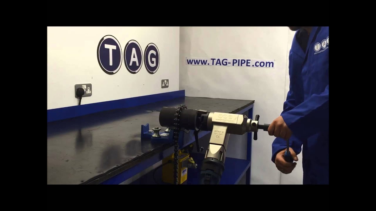 PIPE BEVELLING - TAG PREP 3 PIPE BEVELLING MACHINE (2015 VERSION)