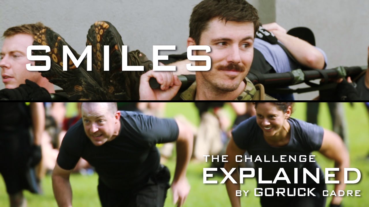 Smiles at the GORUCK Challenge