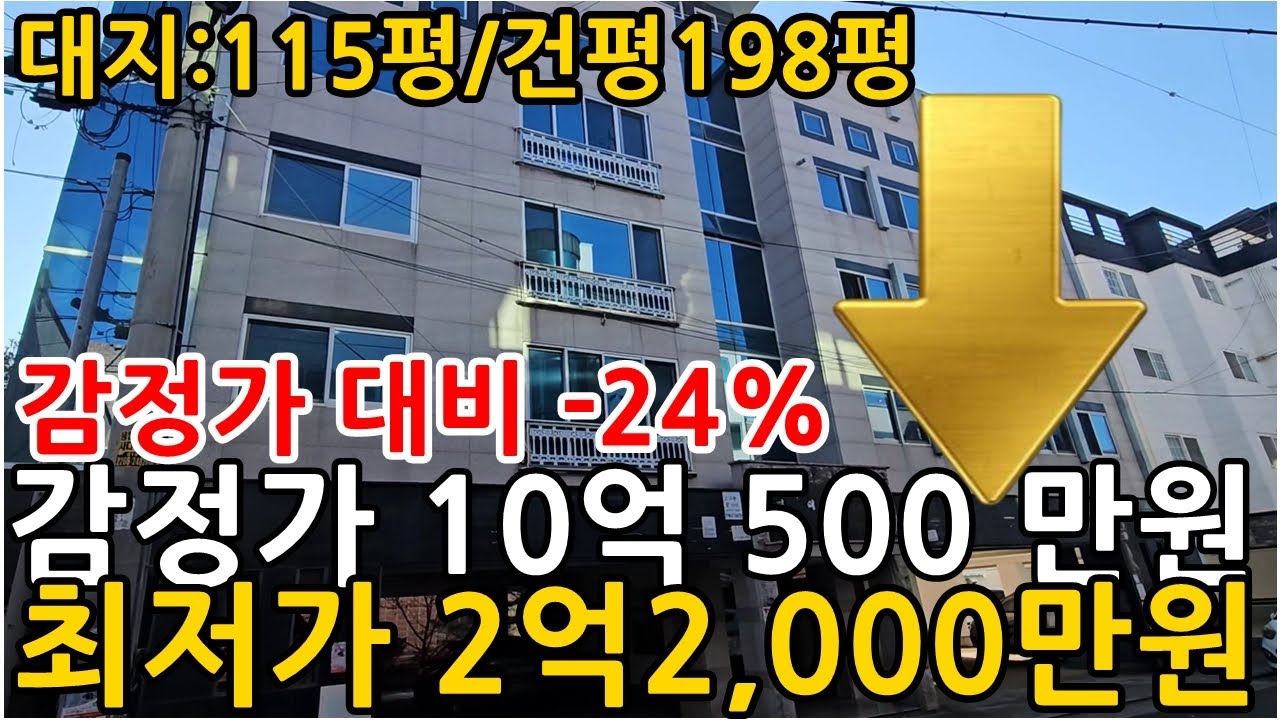 2,200만원 투자로 현금흐름 366만원 만들기 . 감정가10억500만원 최저가 2억2천만원 이런건물이라면 가능합니다.