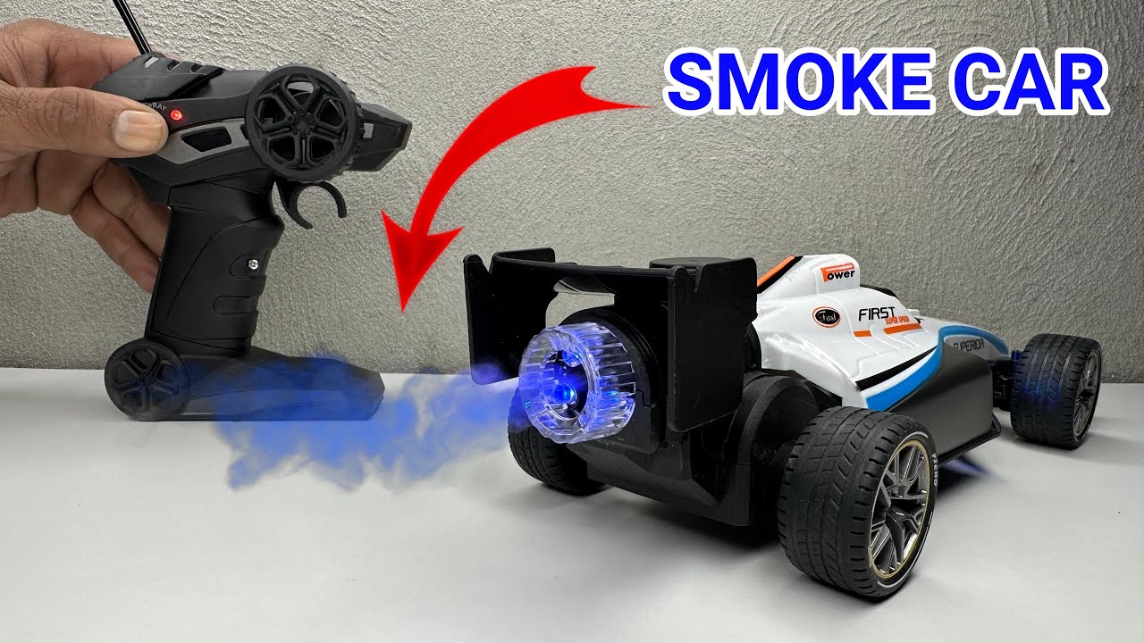 Formula 1 high speed Smoke Rc Car//Remote Control Spray Car