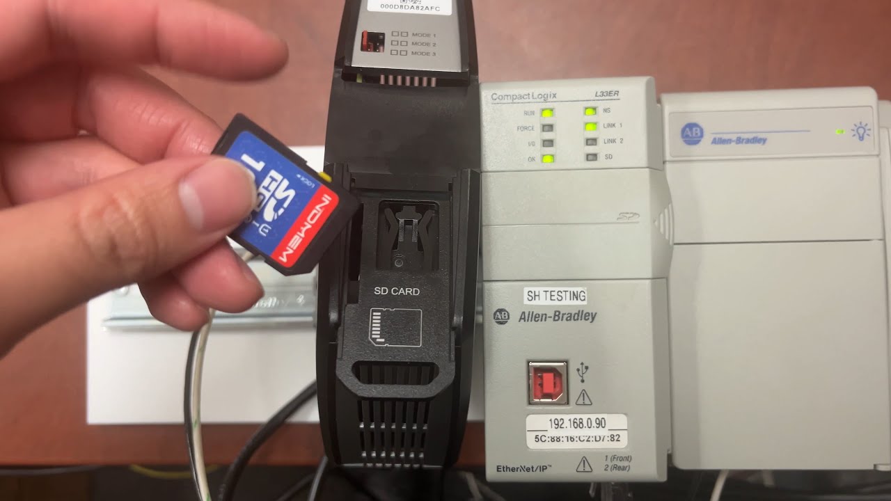 КОНФИГУРАЦИЯ SD-КАРТЫ PROSOFT PLX32-EIP-MBTCP