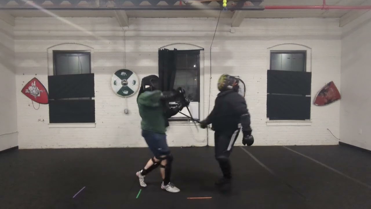 Dan vs Joe Longsword Sparring 1/7/26