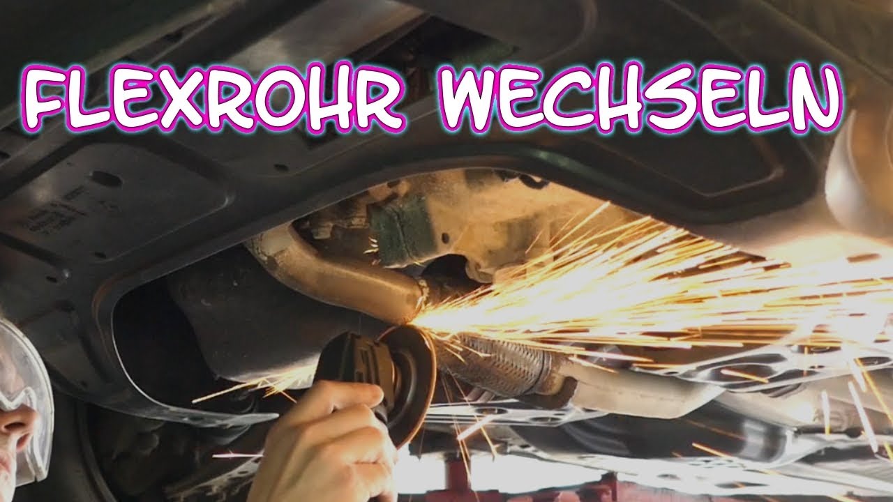 Polo 9N Flexrohr für 16€ wechseln