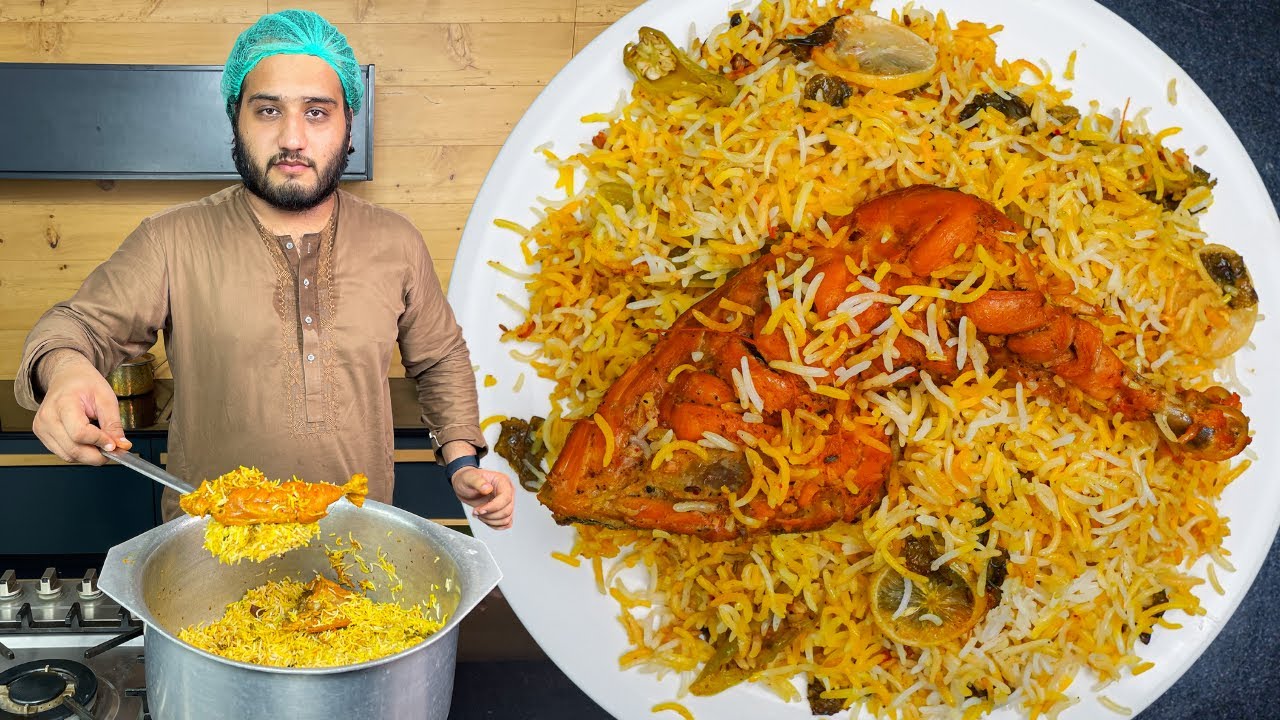 Special BBQ Chicken Biryani Recipe