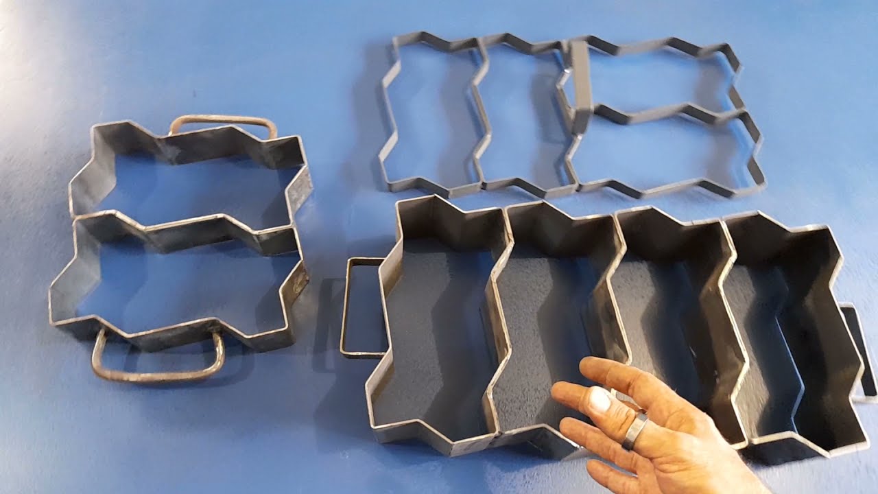 Paver 16 faces, formas para piso intertravado
