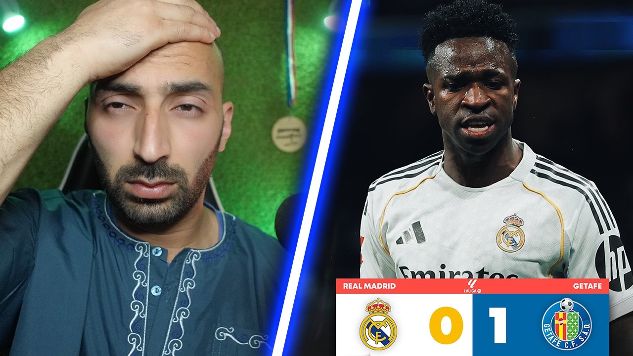 ÇA Y EST LES GARS, J’ARRÊTE, J’EN PEUX PLUS...(Real Madrid 0-1 Getafe)