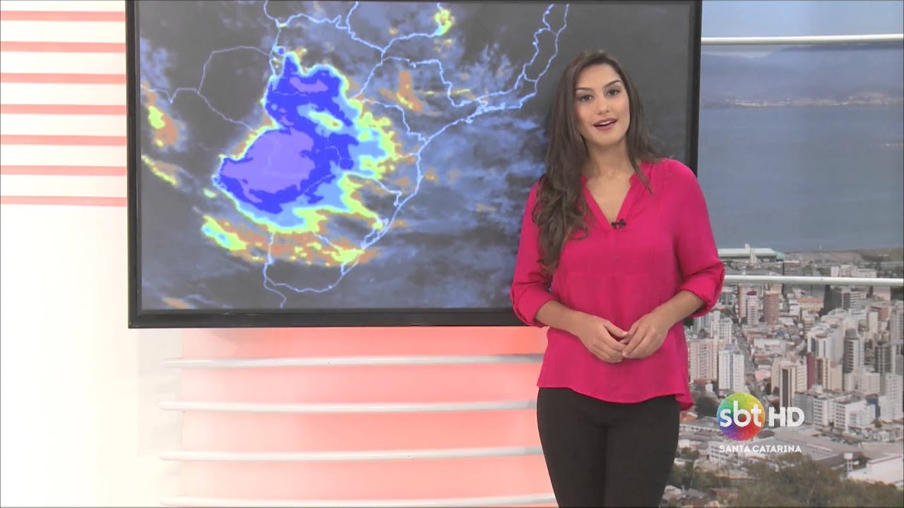 Previsão do tempo em Santa Catarina - Arianna Fonsceca