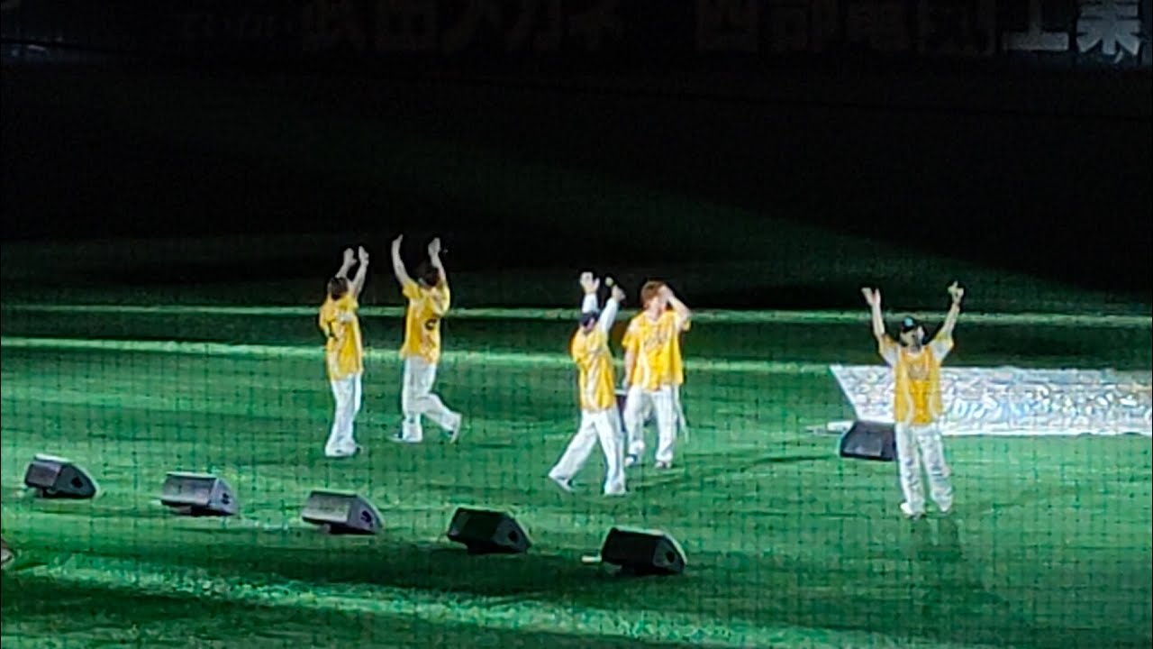 DA PUMP 鷹祭 SUMMER BOOST2024 試合後パフォーマンス