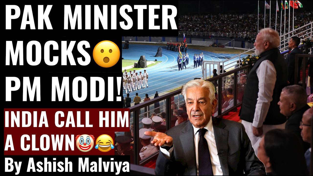 PAK MOCKS INDIAN PM MODI! INDIA SNUBS PAK DEFENCE MINISTER, CALLS HIM A CLOWN! VIDEO GOES VIRAL!