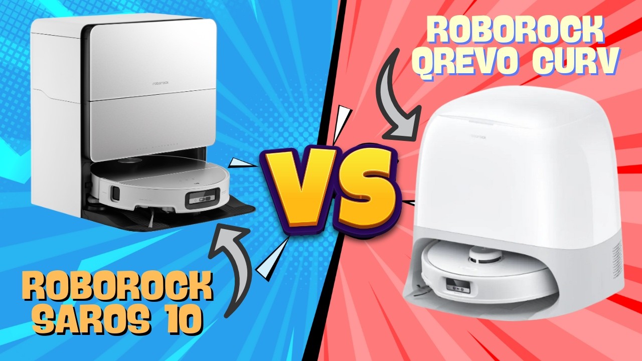 Roborock Saros 10 vs. Qrevo Curv im Vergleich &ndash; Evolution oder nur Feinschliff?