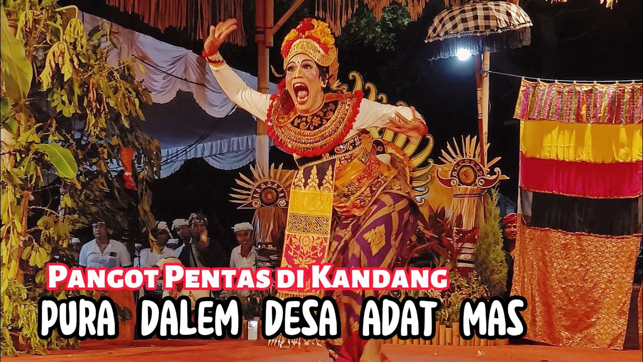 PANGOT GROGI NGIGEL DI DESA PEDIDI 🤣 PURA DALEM DESA ADAT MAS