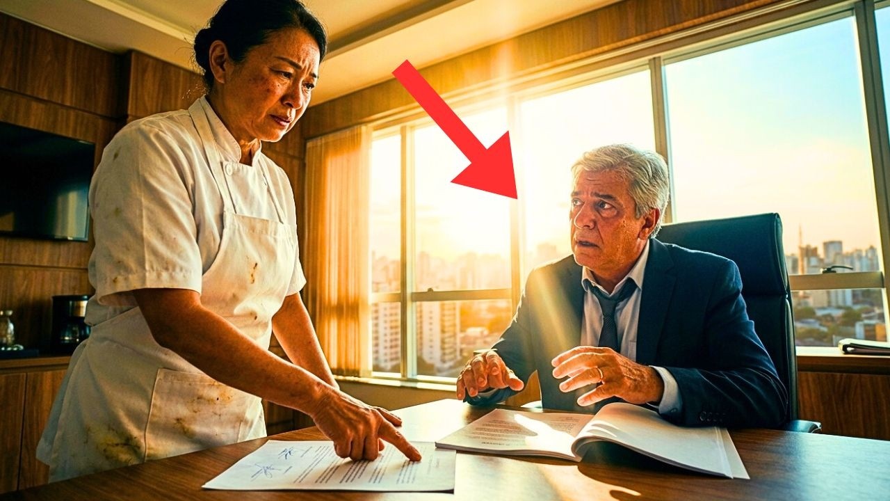UN HOMME D'AFFAIRES MALAISE AU DÎNER… ET DÉCOUVRE QUE SA CUISINIÈRE LUI A SAUVÉ LA VIE...