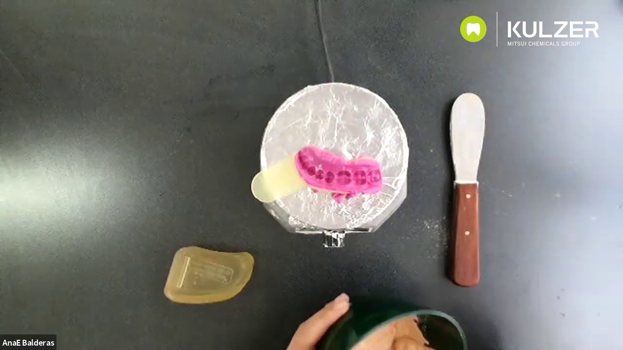 Demostración de yesos tipo IV - Moldastone CN