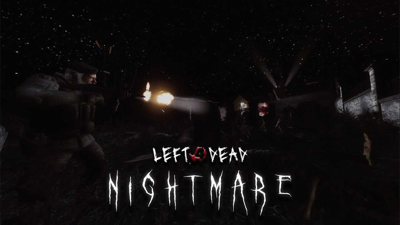 [Left 4 Dead] Death Toll Solo Nightmare Difficulty No Deaths [4k 60FPS]