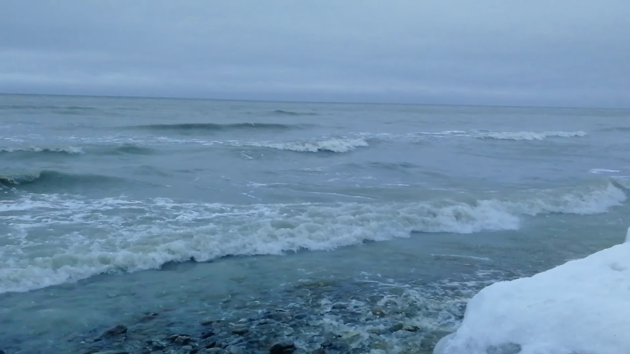 Эстония. Водопад Валасте на обрыве Онтика. 23.02.2019 г.
