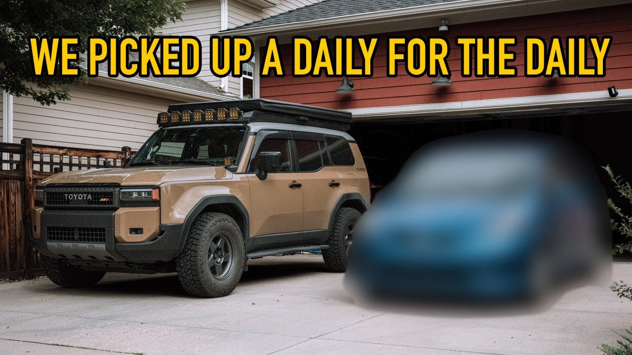WE BOUGHT A DAILY FOR THE DAILY #GD3 #Dailydriver #HondaFit #Honda #LandCruiser #hondajazz