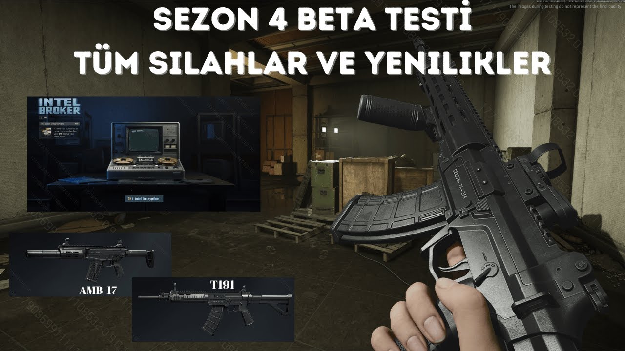 Sezon 4 test İncelemesi / Depo geliştirme, Yeni silahlar, / Arena Breakout İnfinite [TÜRKÇE]