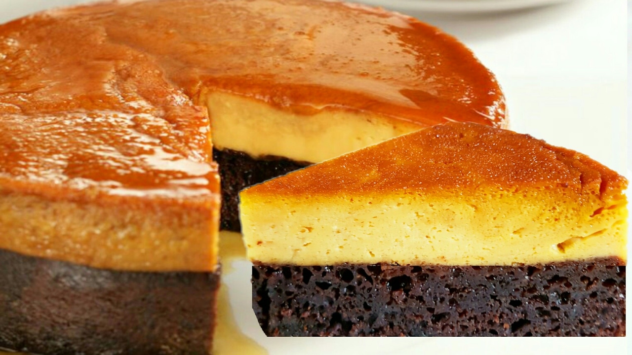 💖CHOCO FLAN |PASTEL IMPOSIBLE SIN HORNO |FACILISIMO!😙👍