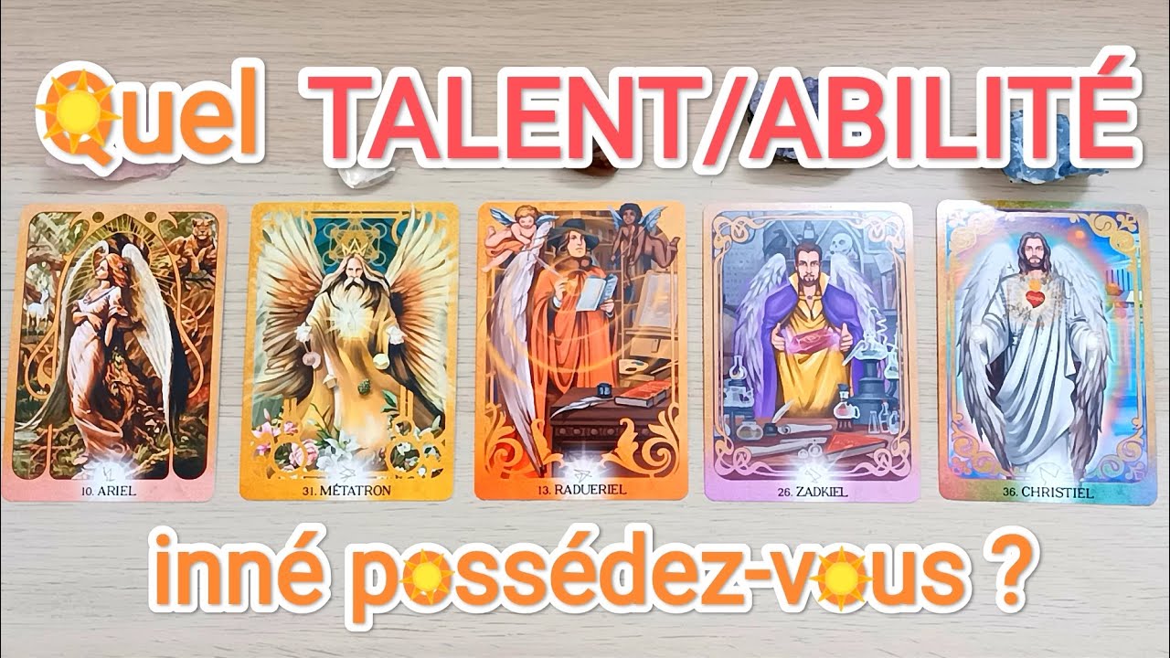 🌟🤗  Quel TALENT/ABILITE inné possédez vous?🌟🤗 Tirage intemporel