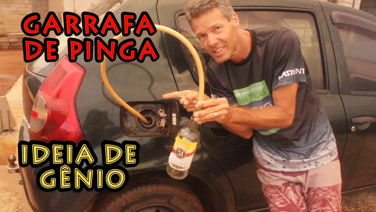 GARRAFA DE PINGA PUXA COMBUST&Iacute;VEL SOZINHA