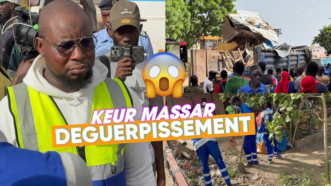 DEGUERPISSEMENT à KEUR MASSAR…  #livesn #keurmassar 