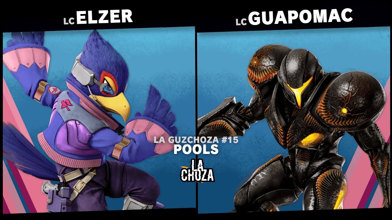 La GuzChoza #15 pools - LC Elzer (Falco) vs LC GuapoMac (Samus) Ultimate Singles