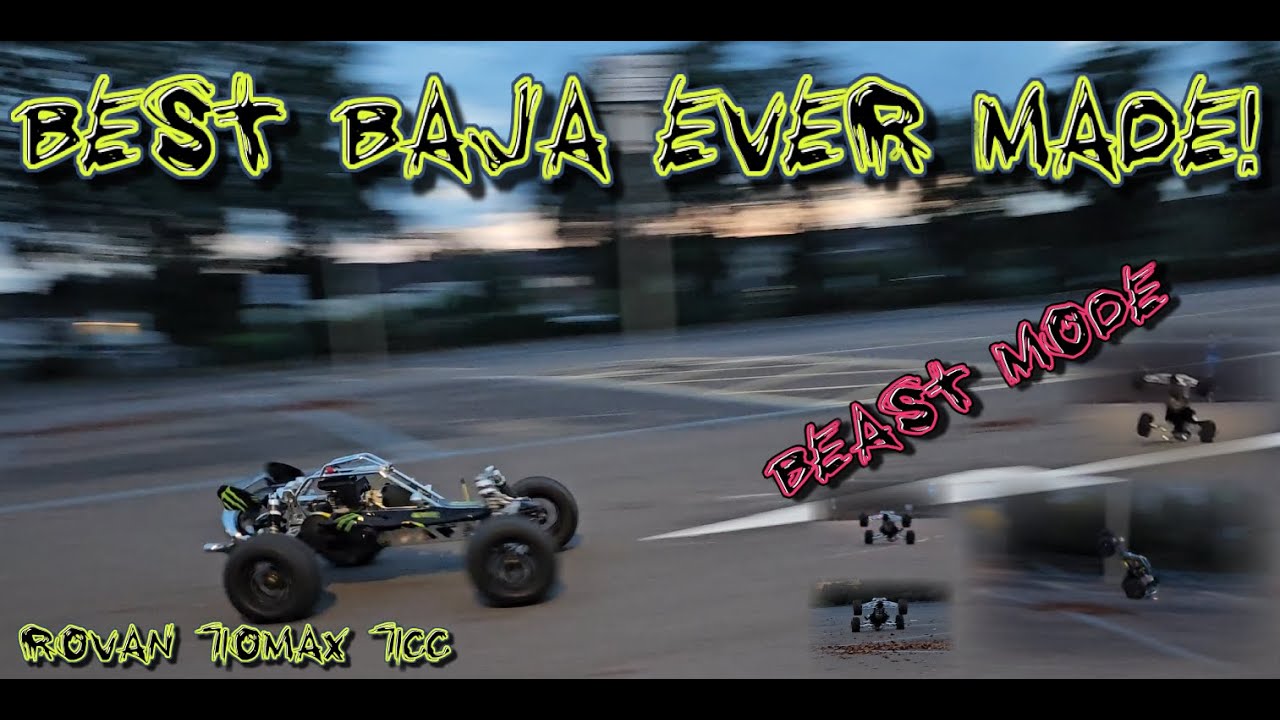 РЕЖИМ ЗВЕРЯ! ЛУЧШИЙ BAJA RC, КОГДА-ЛИБО СОЗДАННЫЙ! ROVAN 710 MAX 71CC