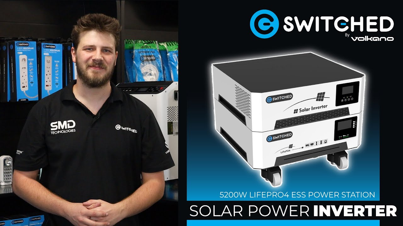 5200W LifePo4 ESS Solar Power Inverter | Switched