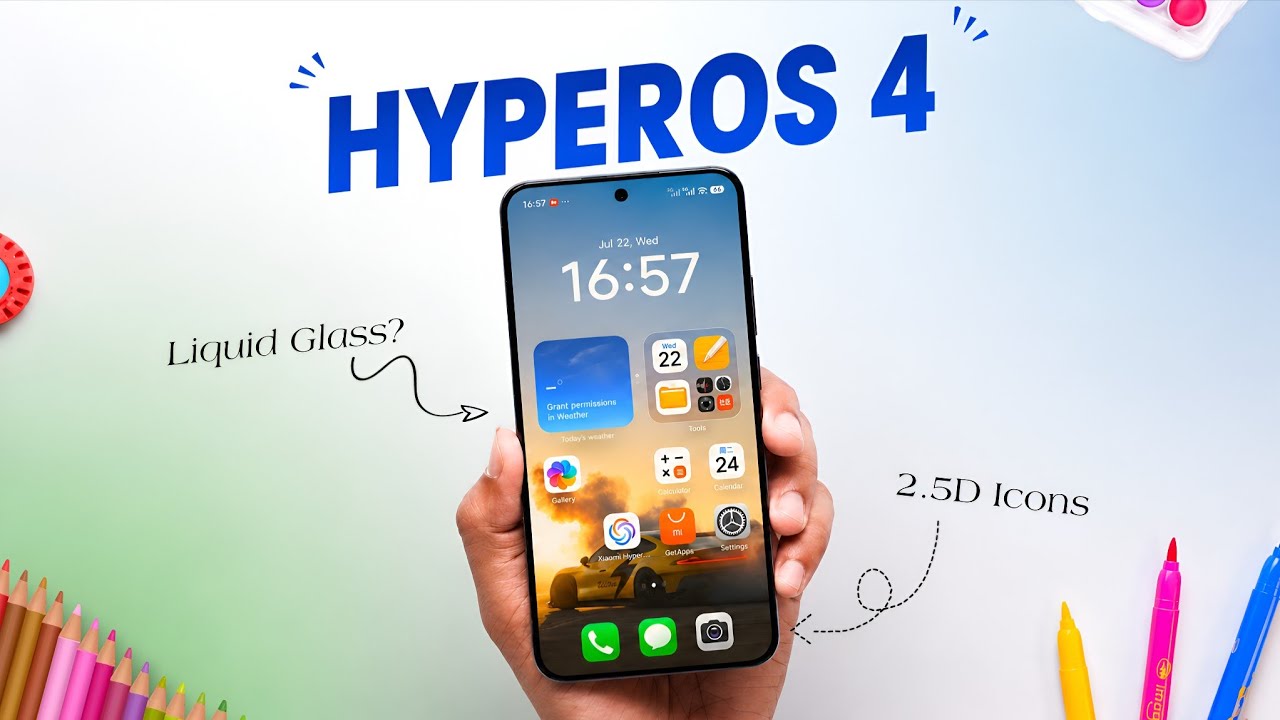 HyperOS 4 is CRAZY! New Liquid Glass UI on Xiaomi, Redmi & POCO
