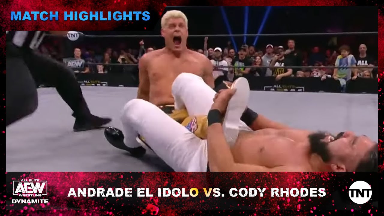 Andrade El Idolo And Cody Rhodes' First Meeting Ends In Chaos
