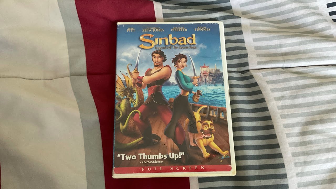 Opening to Sinbad: Legend of the Seven Seas 2003 DVD (Fullscreen version)
