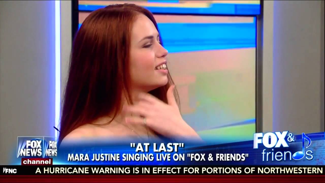14 Mara Justine sings At Last By Etta James On Fox And Friends