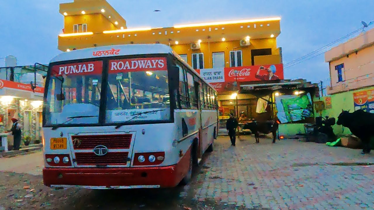 PATHANKOT To CHANDIGARH🏙️ Bus Journey Vlog 🎥|| Punjab Roadways Bus|| #youtube #bus #journey #travel💡