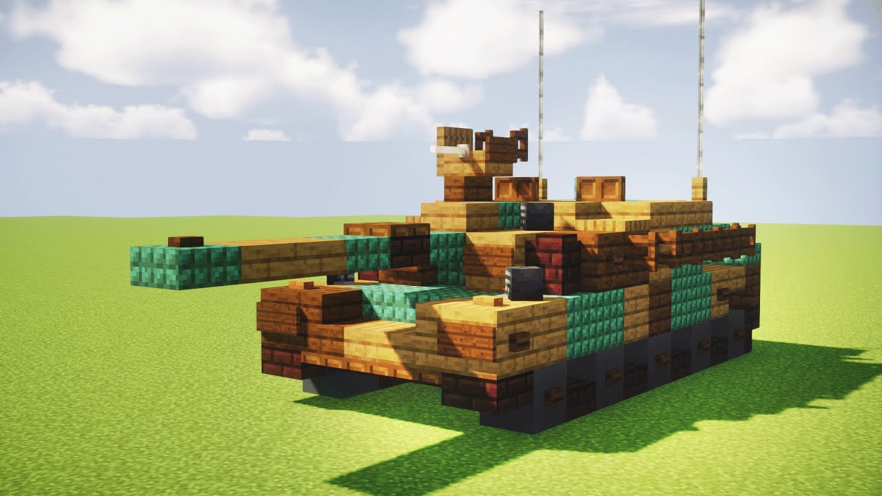 Minecraft K2 Black Panther Tank Tutorial