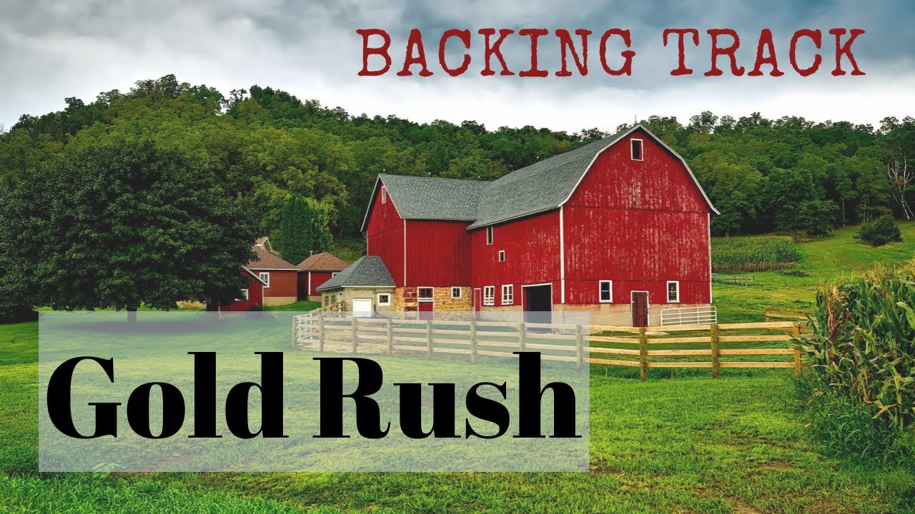 GOLD RUSH -  Bluegrass Backing Track