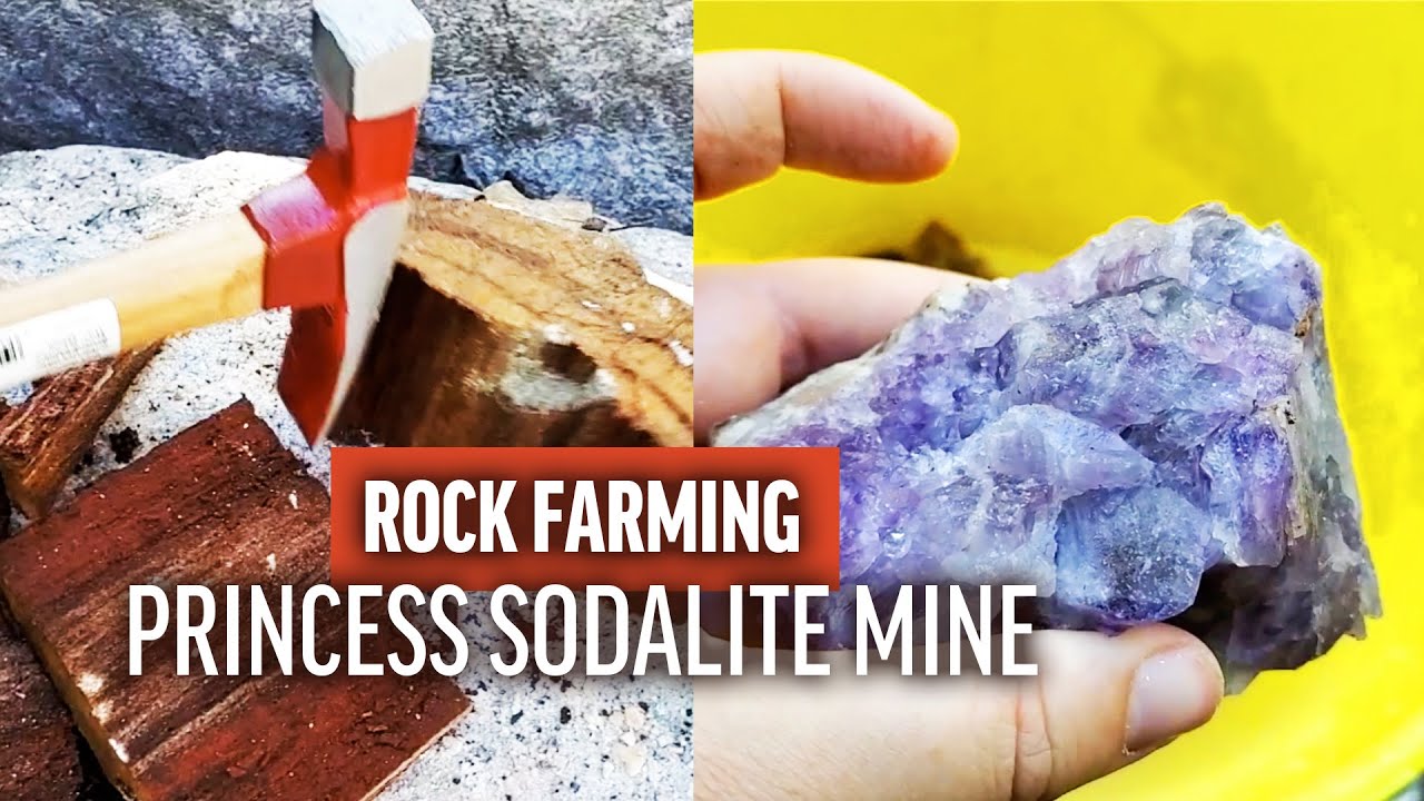Princess Sodalite Mine - Rock Farming in Ontario! (Bancroft, 2,5h from Toronto)