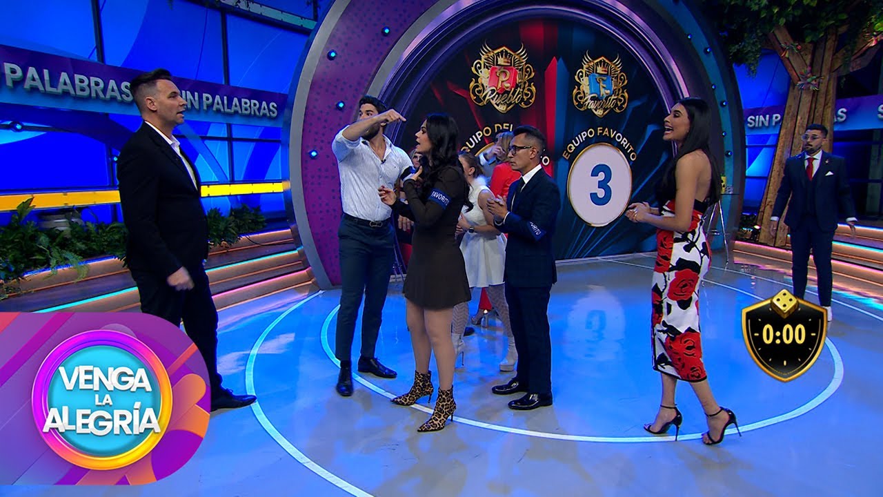¡Vienen con todo! Quieren cerrar el mes ganando el Sin Palabras | Venga la Alegría