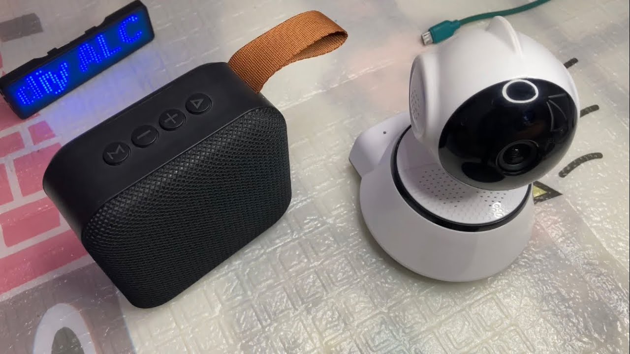 Membuat Speaker IP Camera CCTV Tersambung Pada Speaker Bluetooth SUARA NYARING !