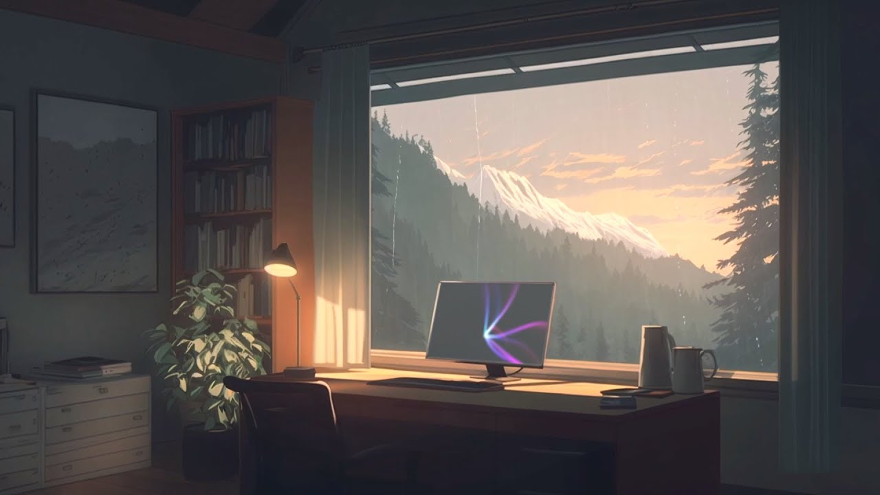 peaceful nordic cabin ~ chill lofi mix