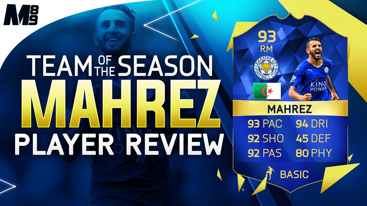 FIFA 16 TOTS MAHREZ REVIEW (93) FIFA 16 Ultimate Team Player Review + In Game Stats