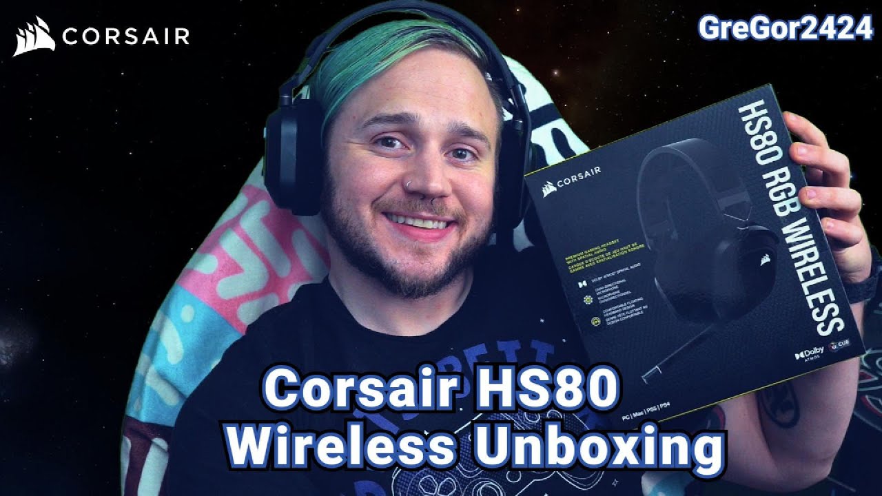 Corsair HS80 Unboxing and review