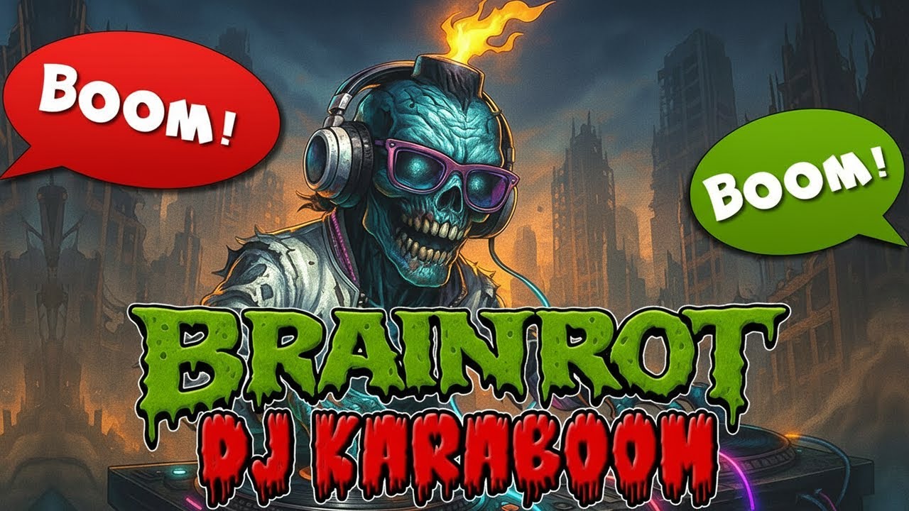 BRAINROT Boom Boom Taraboom DJ Karaboom (Techno Mix) ♪ Music Video