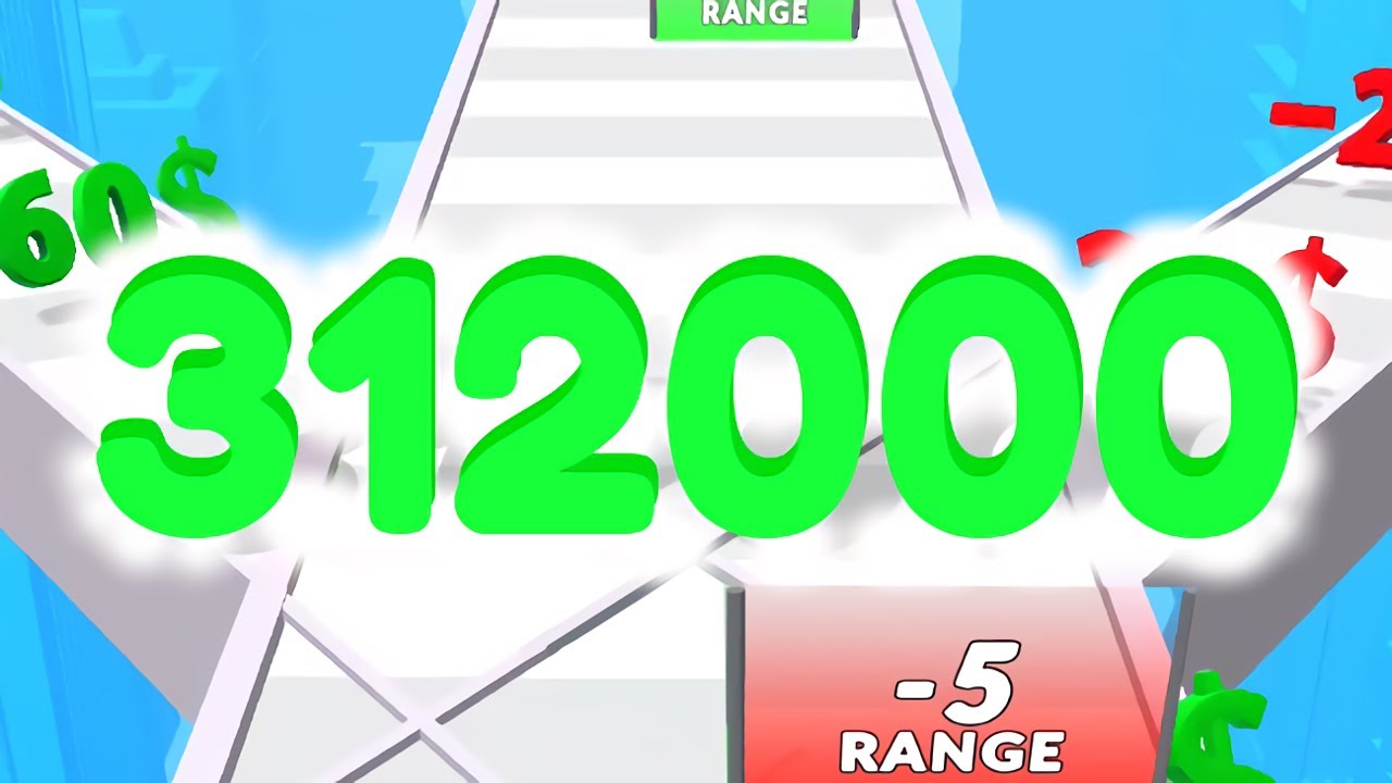 DIGIT SHOOTER — BIG UPDATE: LARGE NUMBERS, NEW ROADS AND MINIGAME! (Gameplay*)