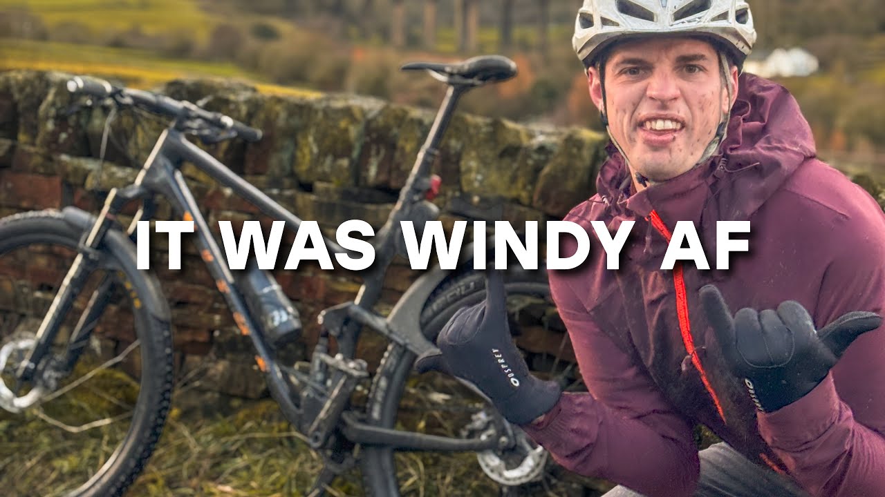 60MPH winds on the Bingley Bash - Sketchy but Fun! 🌪️💨