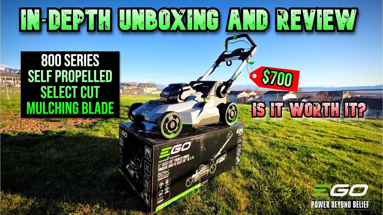 Ego 800 Series Lawn Mower Review LM2135SP. Voted Best Electric Mower for 2025