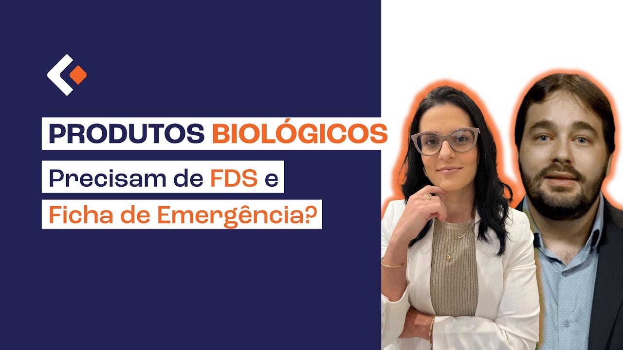 Lisam Drops | Produtos Biológicos Precisam de FDS e Ficha de Emergência?